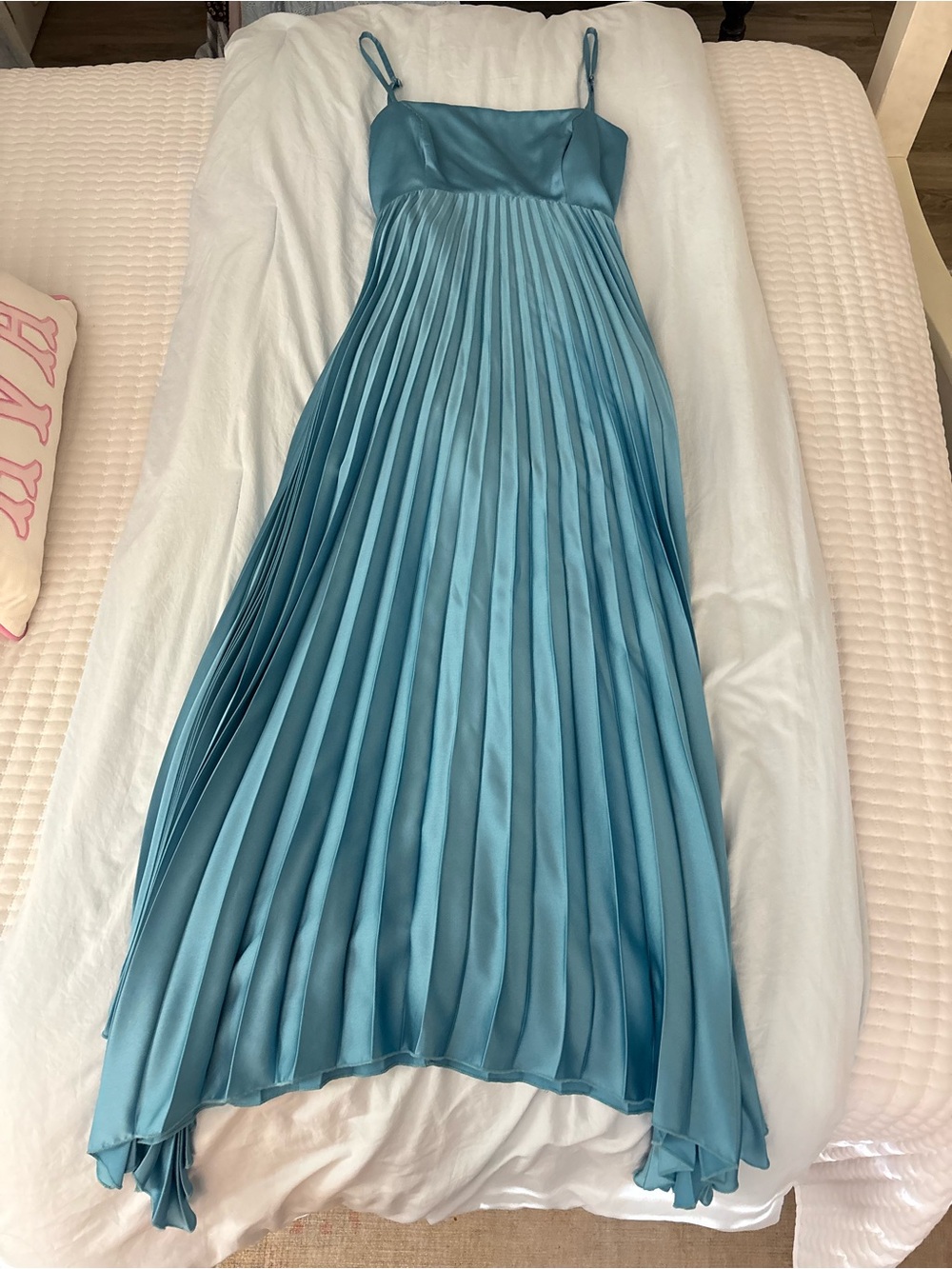 Blue Flowy Dress
